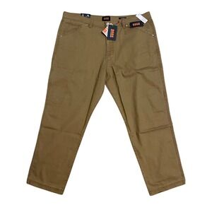 Bass Outdoor Everyday 6-Pocket Pants Mens 42x30 Slim Straight Stretch Ermine NEW